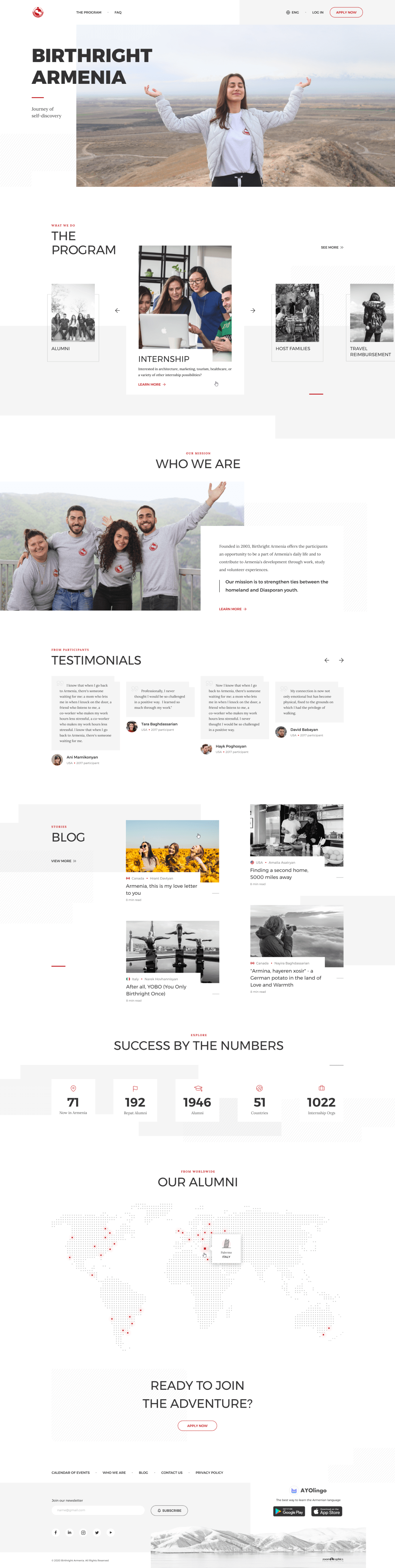 Birthright Armenia. Journey of self-discovery