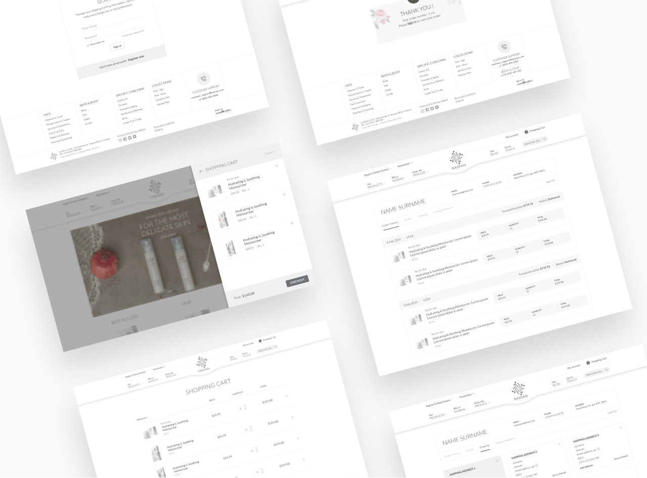 Nairian Cosmetics. Natural and Organic Skincare and Haircare Products