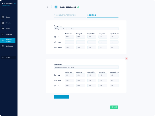 AG Trans. Logistics Management, Tracking and Analytics System