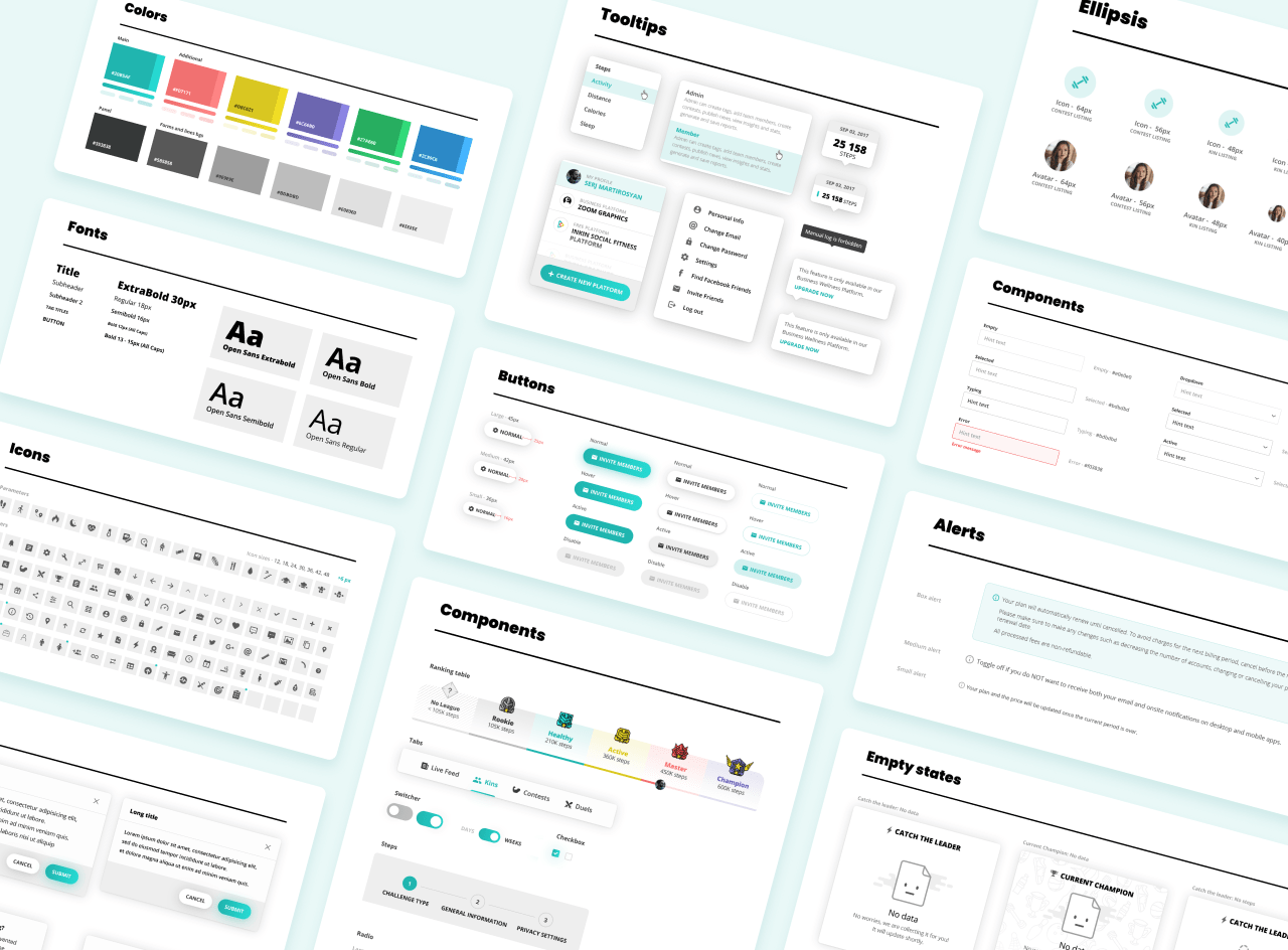 inKin Corporate Wellness Web Platform
