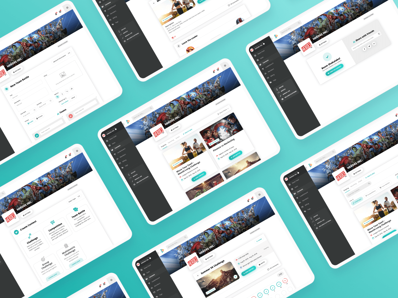 inKin Corporate Wellness Web Platform