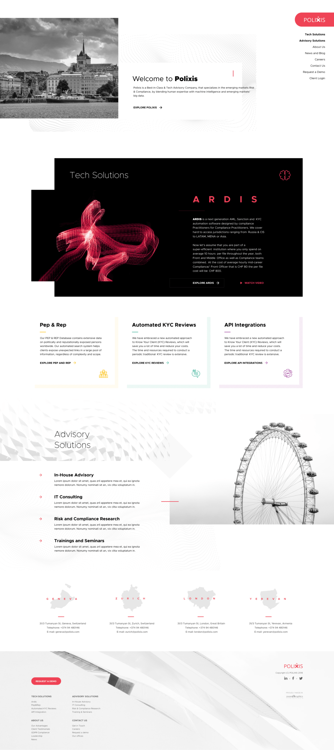 Polixis. Applied Risk & Data Intelligence Solution