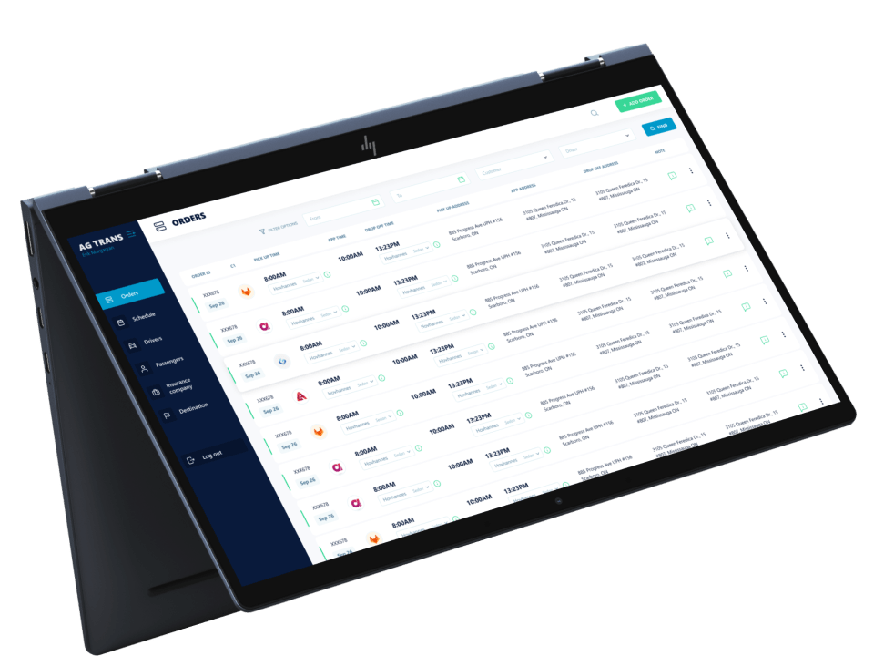 AG Trans. Logistics Management, Tracking and Analytics System