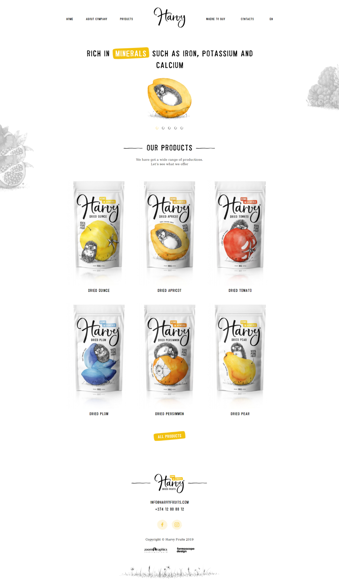 Harvy Fruits. Sweet and Flavorful Dried Fruits from Armenia