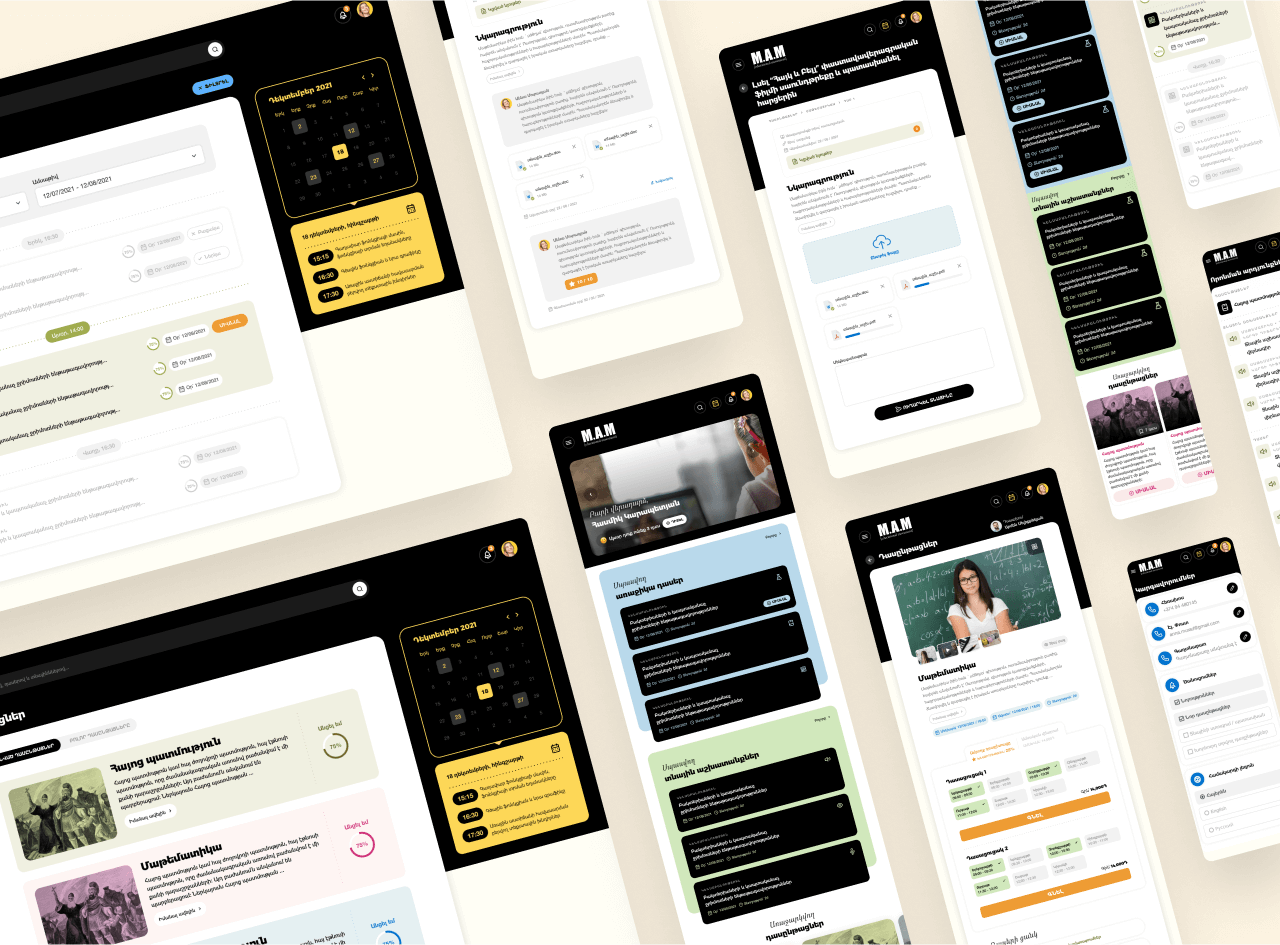 M.A.M Educational Platform. Courses of Armenian Language, History and Culture