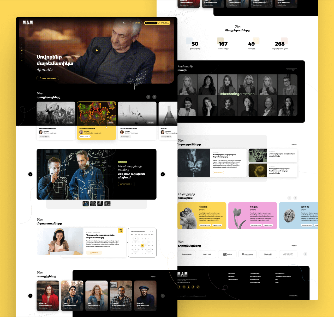 M.A.M Educational Platform. Courses of Armenian Language, History and Culture