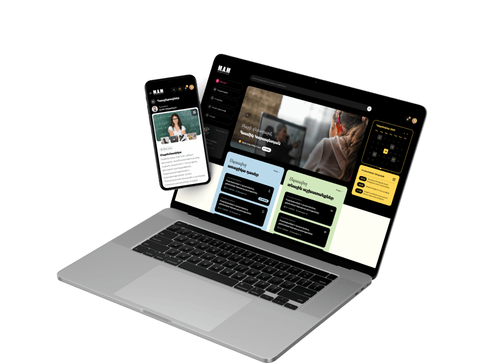 M.A.M Educational Platform. Courses of Armenian Language, History and Culture