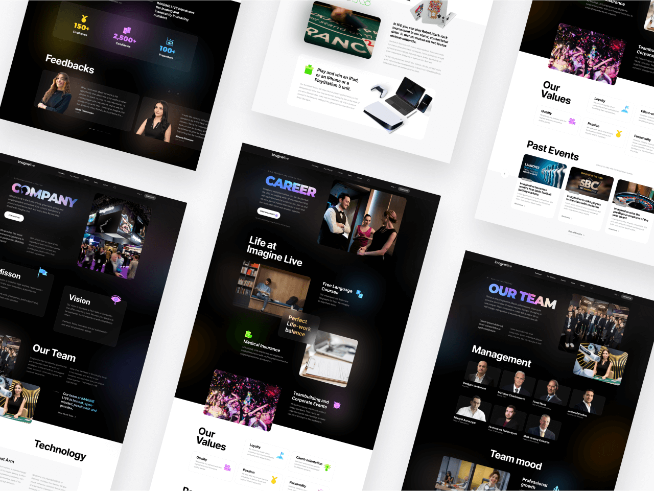 ImagineLive. Leading provider of live dealer games