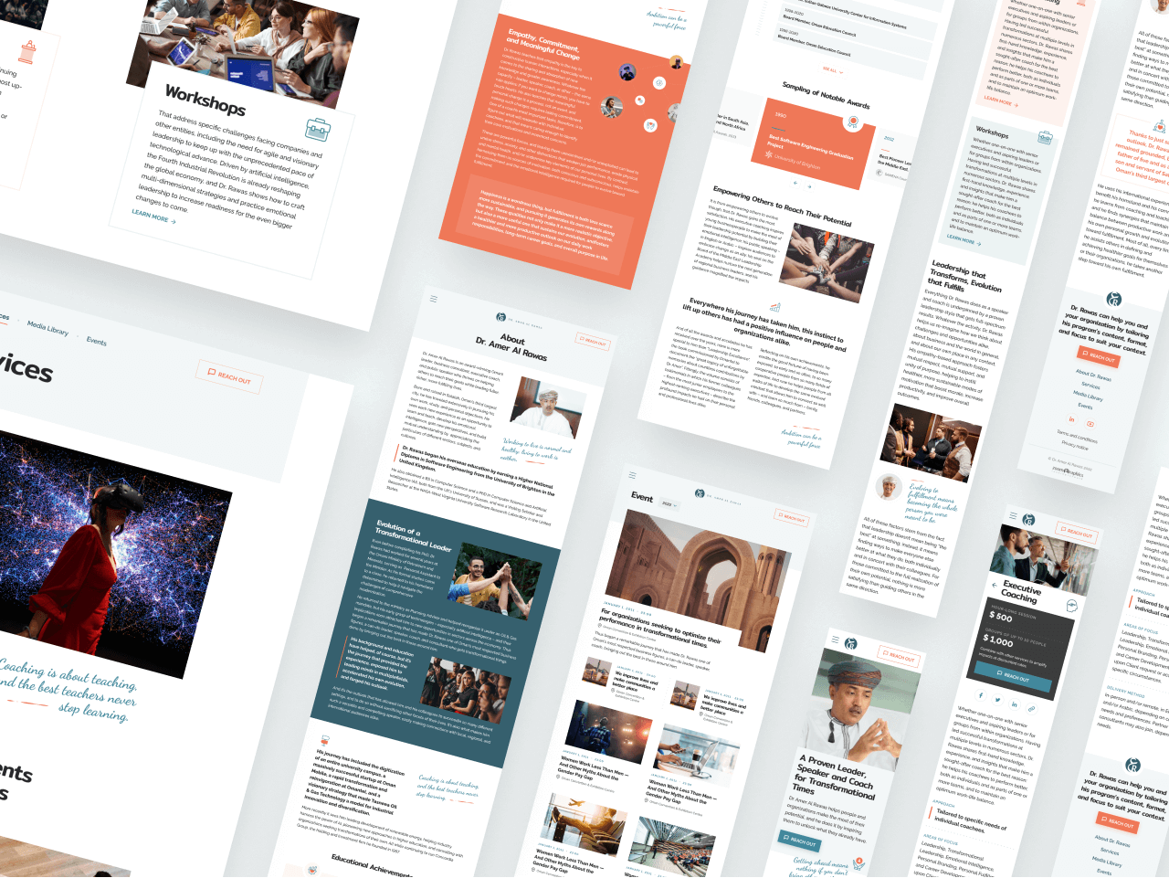 Official website of award-winning Omani leader Dr. Amer Al Rawas