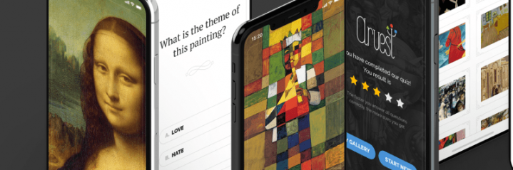 Arvest - Art Quiz Game. Guess the famous painting by seeing part of it